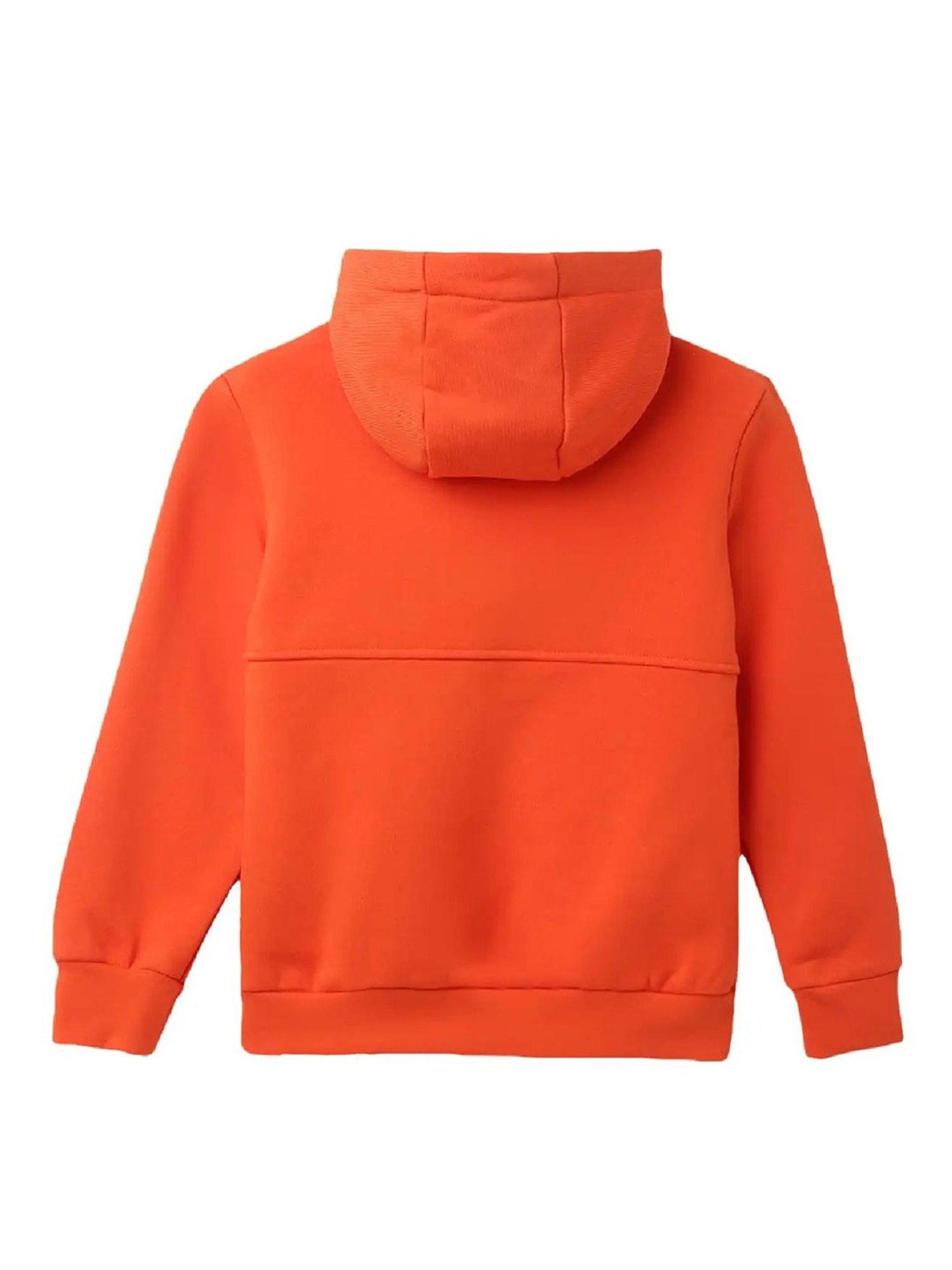 Antony Morato Kids Red Solid Full Sleeves Hoodie