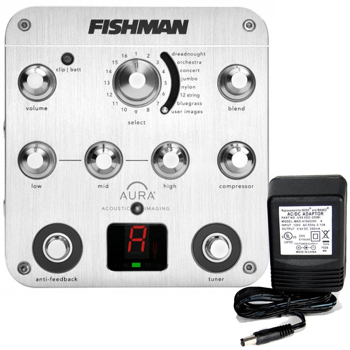 Fishman Aura Spectrum Guitar DI w/ EQ Compressor PROAURSPC NEW