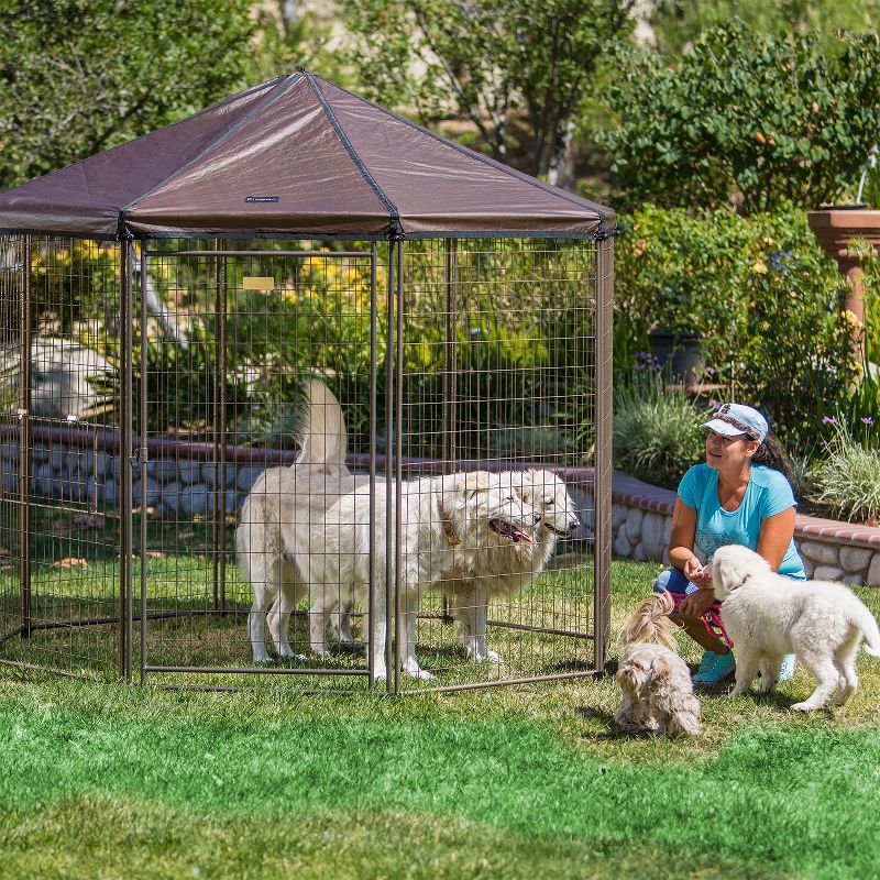 dbest products Pet Smart Cart Carrier Crate Kennel Cage Bag with Wheels and Padded Bed for Airline Airplane Travel with Cats and Dogs, Large (Black)