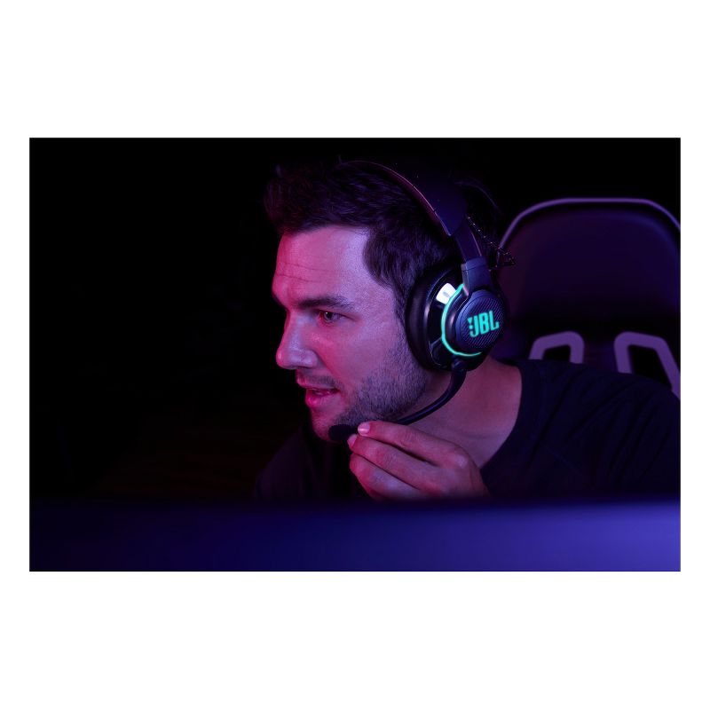 JBL Quantum 800 Wireless Over-Ear Gaming Headset (Black)