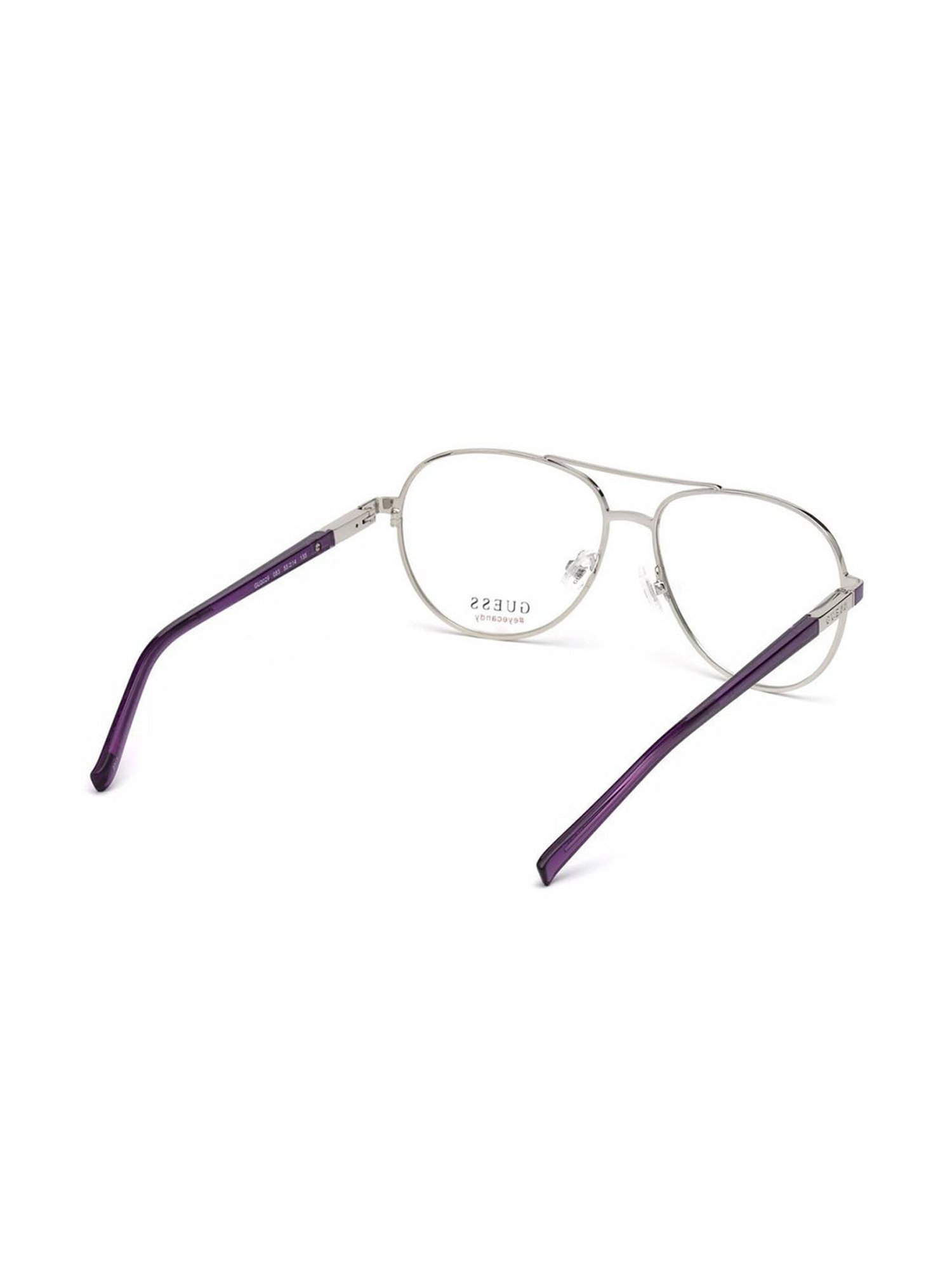 Guess Purple Pilot Unisex Eye Frames