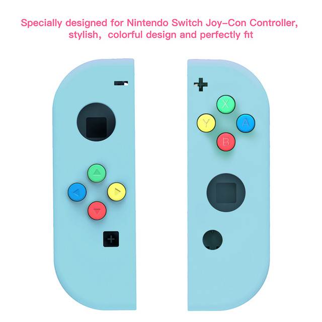 Multi-color for Nintend Switch NS Joy Con Replacement Housing Shell Cover for NX JoyCons Controller shell Case(gren)