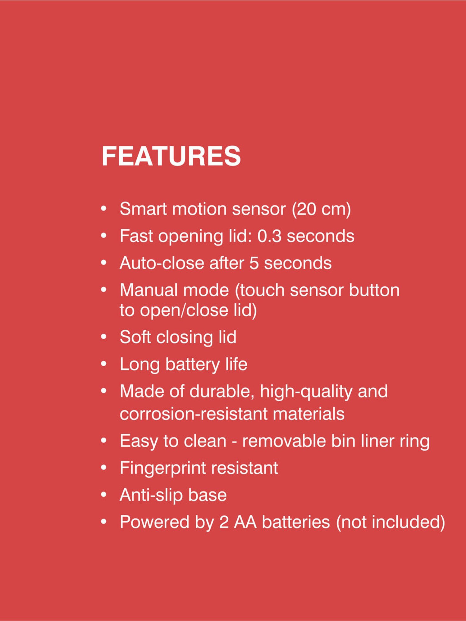 Freelance Pink Steel Set of 1 Dustbins