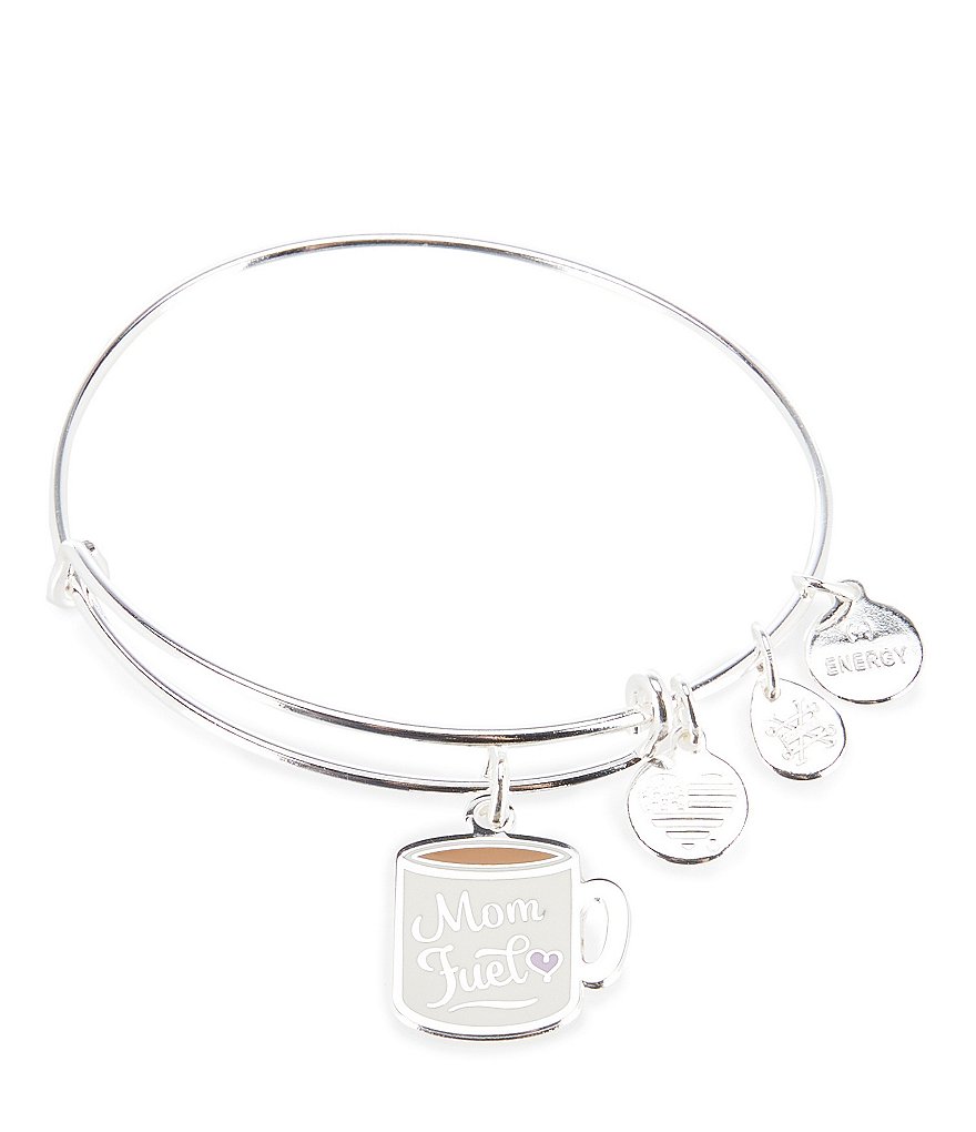 Alex and Ani Mom Fuel Charm Bangle Bracelet