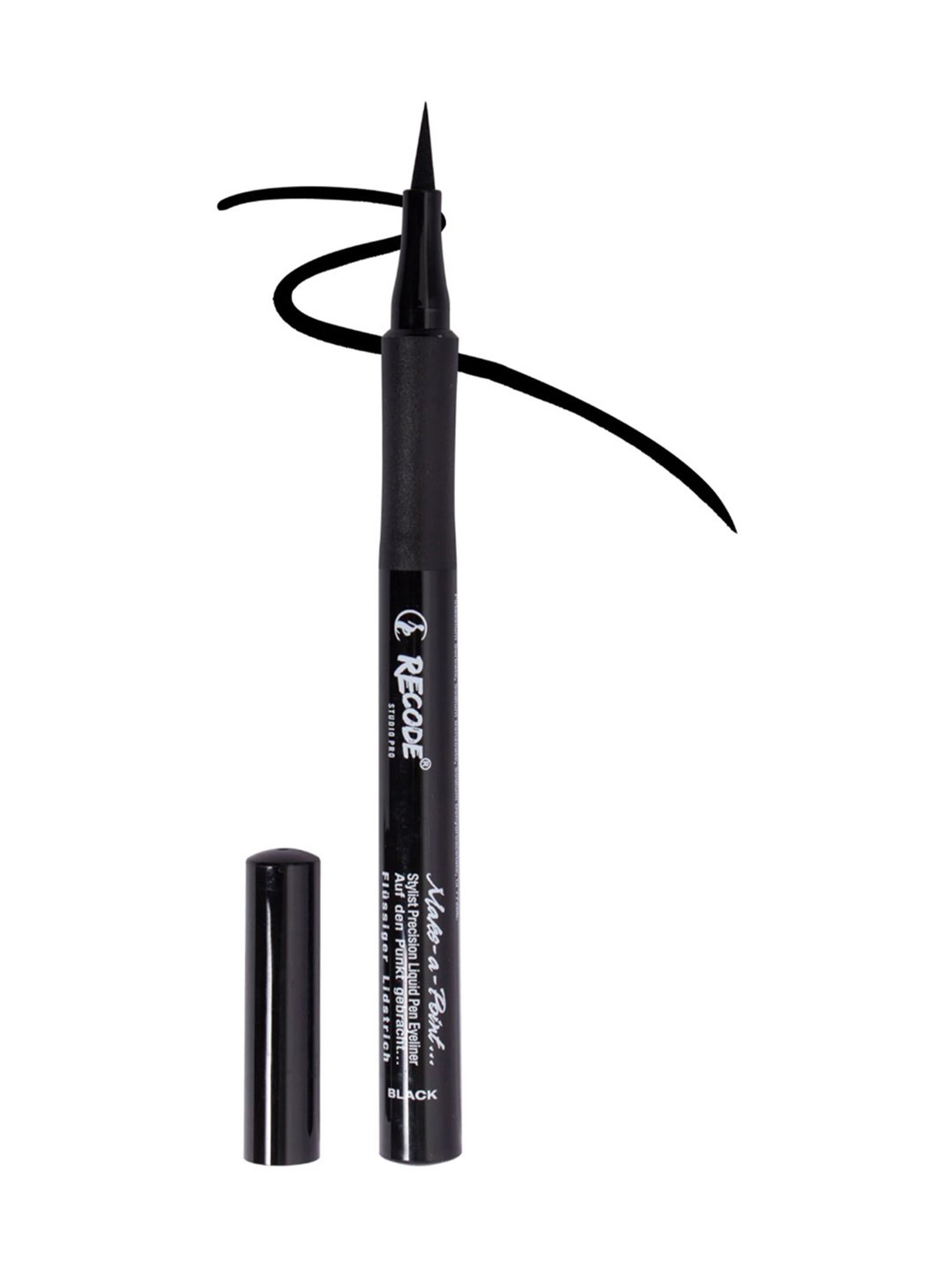 Recode Make-a-Point Sketch Pen Eyeliner Black - 1.2 ml
