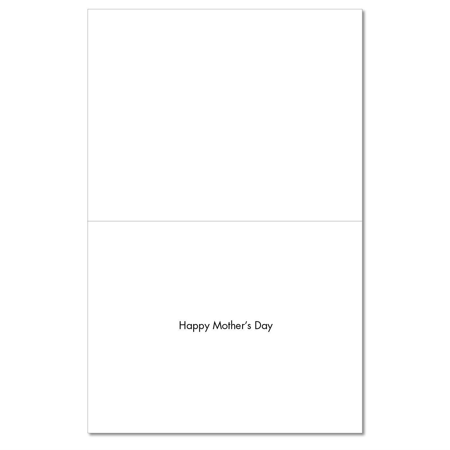 Jumbo Mother's Day Card: What's The Buzz Featuring Vintage Illustrations of Bees With Flowers,With Envelope (Extra Large Version: 8.5'' x 11'') J2983IMDG