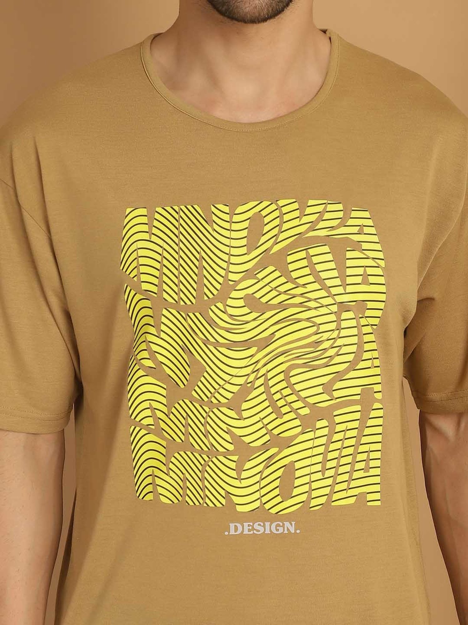 Vimal Jonney Multicolor Regular Fit Printed Crew T-Shirt - Pack of 3