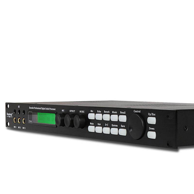 Depusheng X5 Karaoke Professional Digital Audio Processor Can Set via a PC Interface Prevent Howling