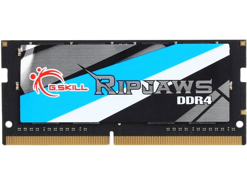 G.SKILL Ripjaws SO-DIMM 8GB 260-Pin DDR4 SO-DIMM DDR4 3200 (PC4 25600) Laptop Memory Model F4-3200C18S-8GRS