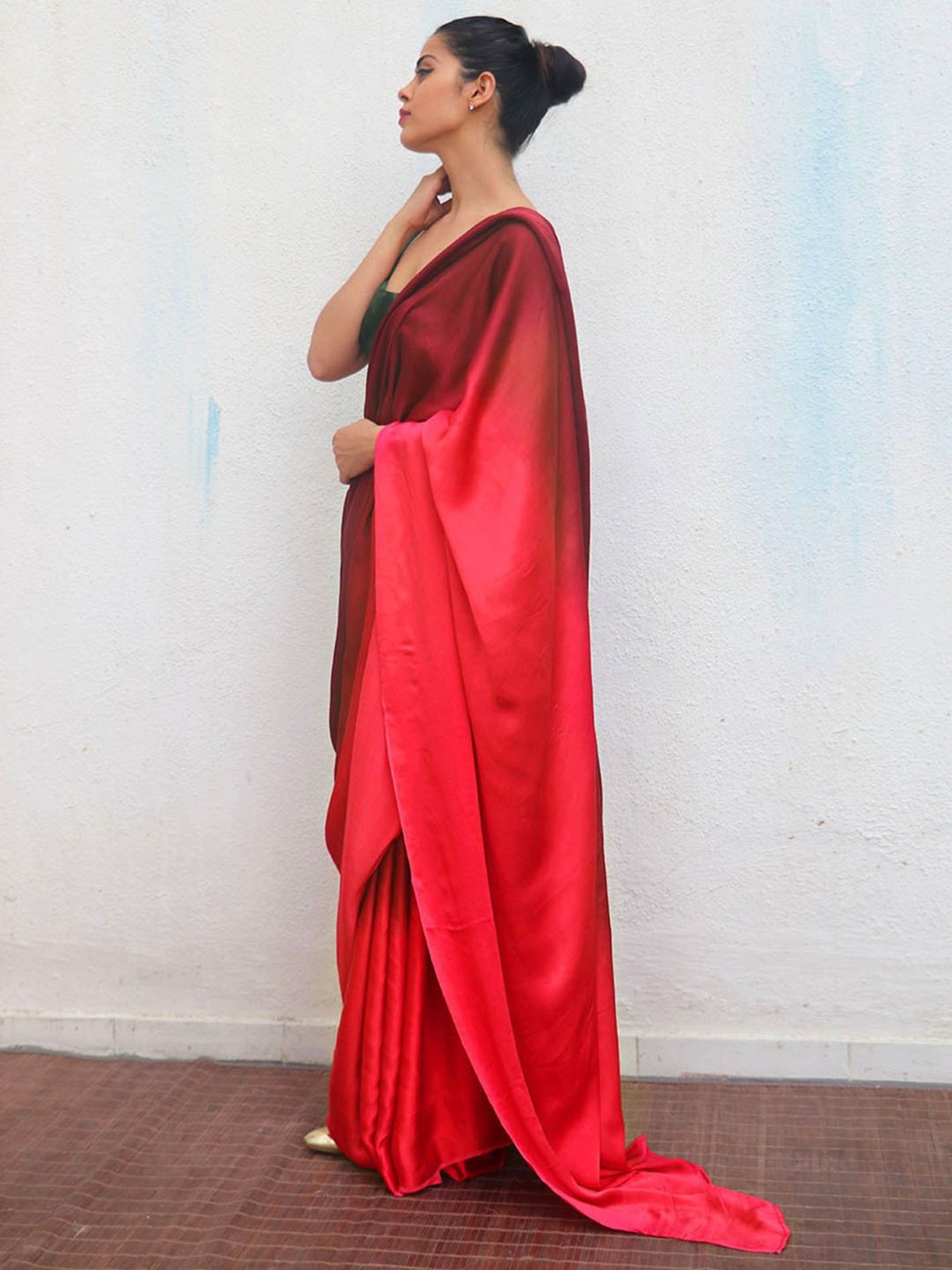 Chidiyaa Iravati Modal Silk Saree - SFLAR