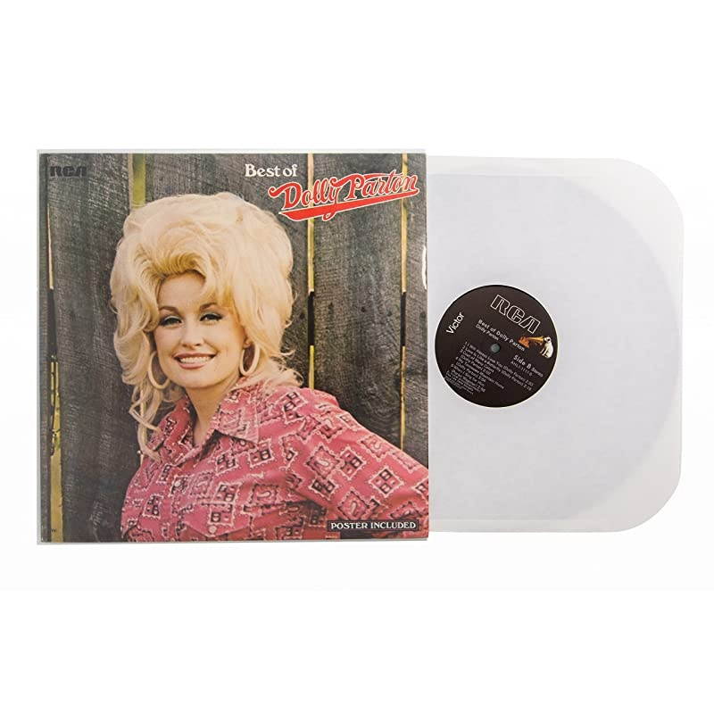 100 LP Vinyl Record Inner Sleeves Heavy Stock Ivory White Paper Rounded Corners Protective 33 RPM 12 Record Sleeves 80 GSM Covers Provide Your LP Collection with the Proper Protection