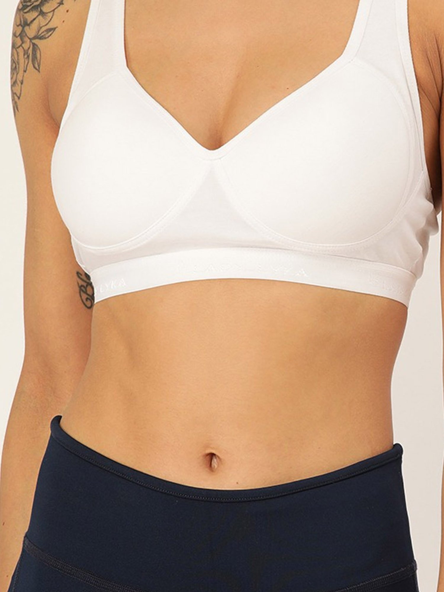 Amante Black Sports Bra