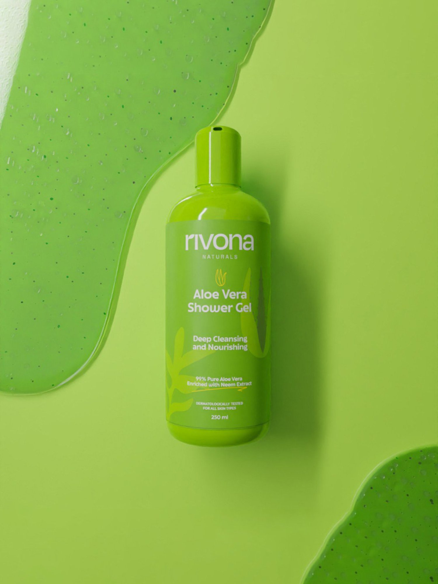 Rivona Naturals Aloe Vera Shower Gel - 250 ml