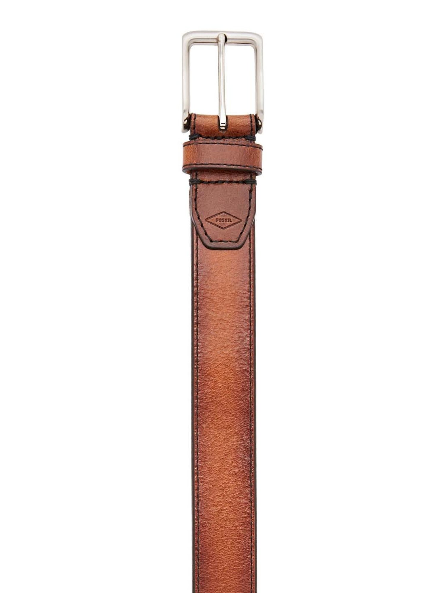 Fossil Griffin Brown Leather Casual Belt For Men