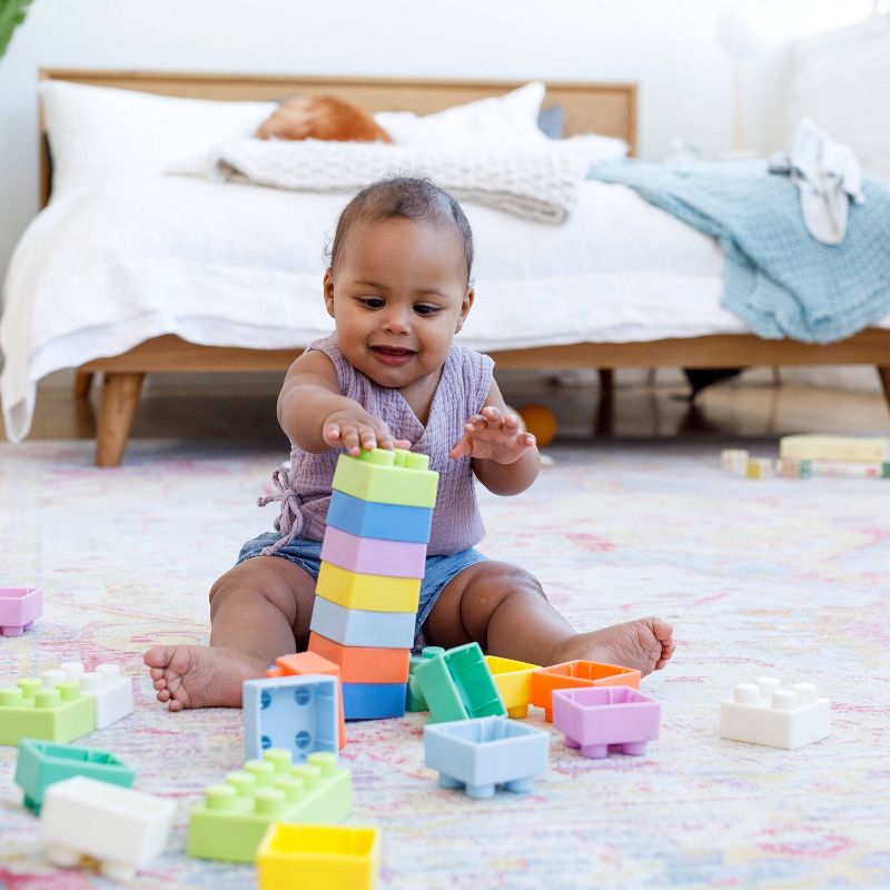 Infantino Go gaga! Super Soft 1st Building Blocks