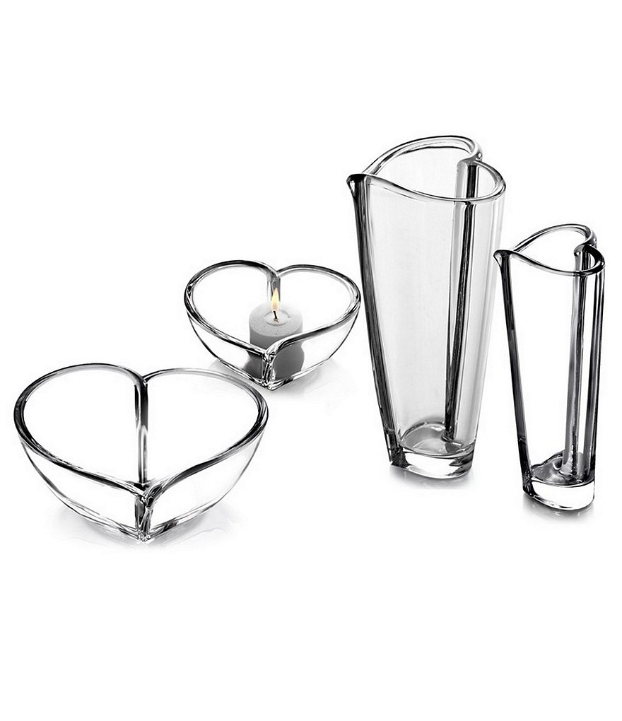 Orrefors Heart Large Bowl