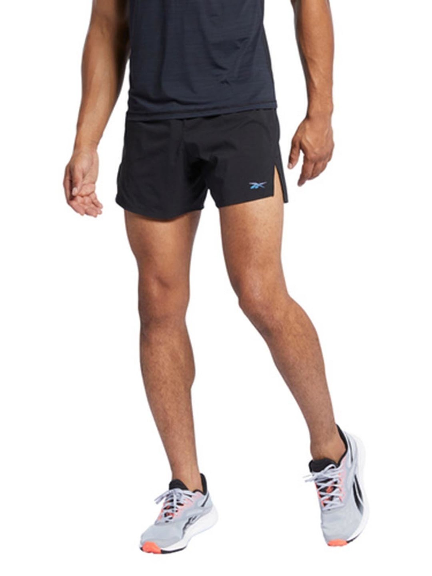 Reebok Black Regular Fit Sports Shorts