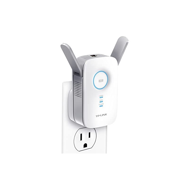 AC1200 WiFi Range Extender | Gigabit Ethernet Port |Compact | Intelligent Signal LED Ring RE350 Renewed