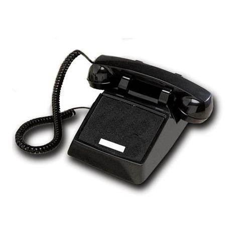CORTELCO COR#ITT2500NDLBK 250000-VBA-NDL Black desk no dial