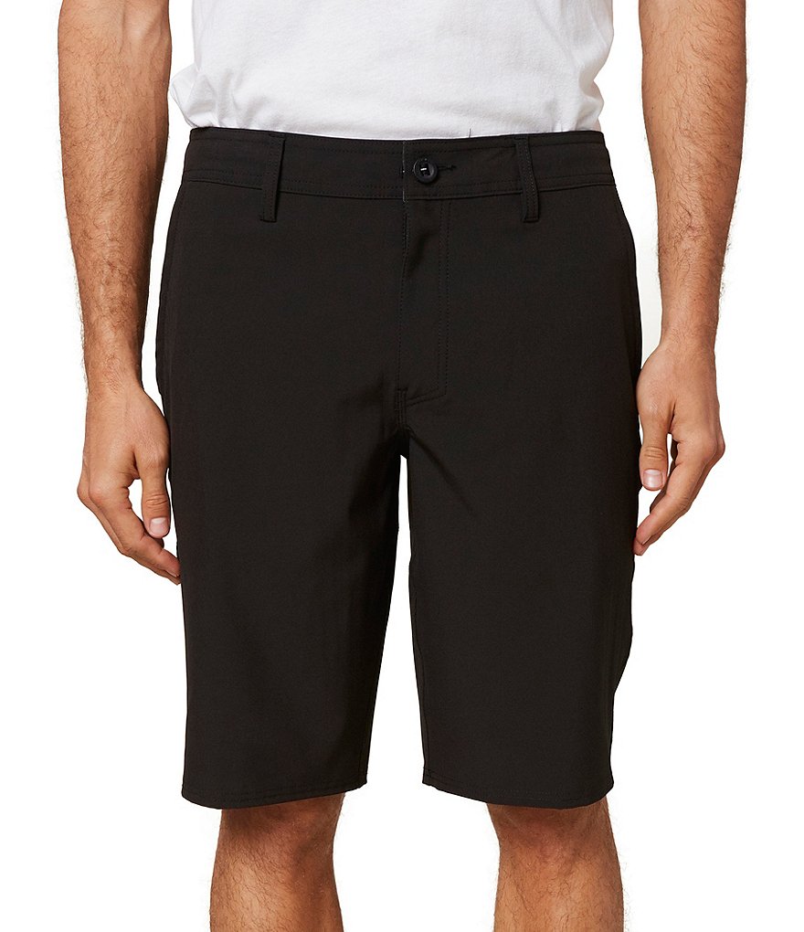 Redsand Solid Heather 20#double; Outseam Hybrid Shorts