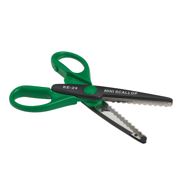 ECR4Kids Craft Scissor Set - Decorative Paper Edger Scissors with Rotating Stand (18 Pieces)