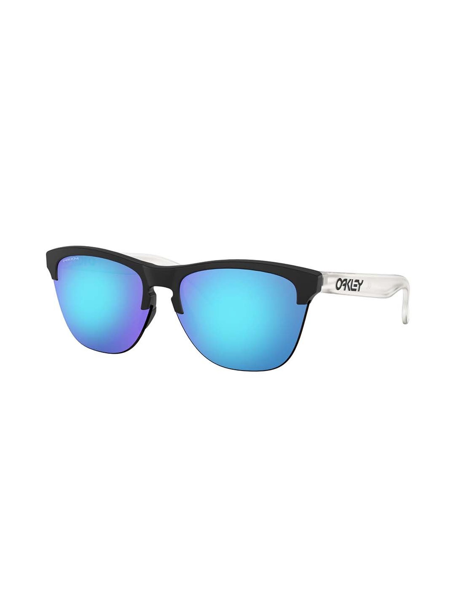 OAKLEY Men UV Protected Blue Lens Round Sunglasses - 0OO937493740263