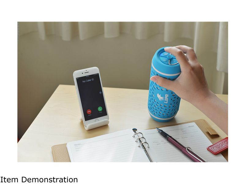 LEPA BTS02-BL 2.0 Speaker System - 8 W RMS - Wireless Speaker(s) - Portable - Battery Rechargeable - Blue