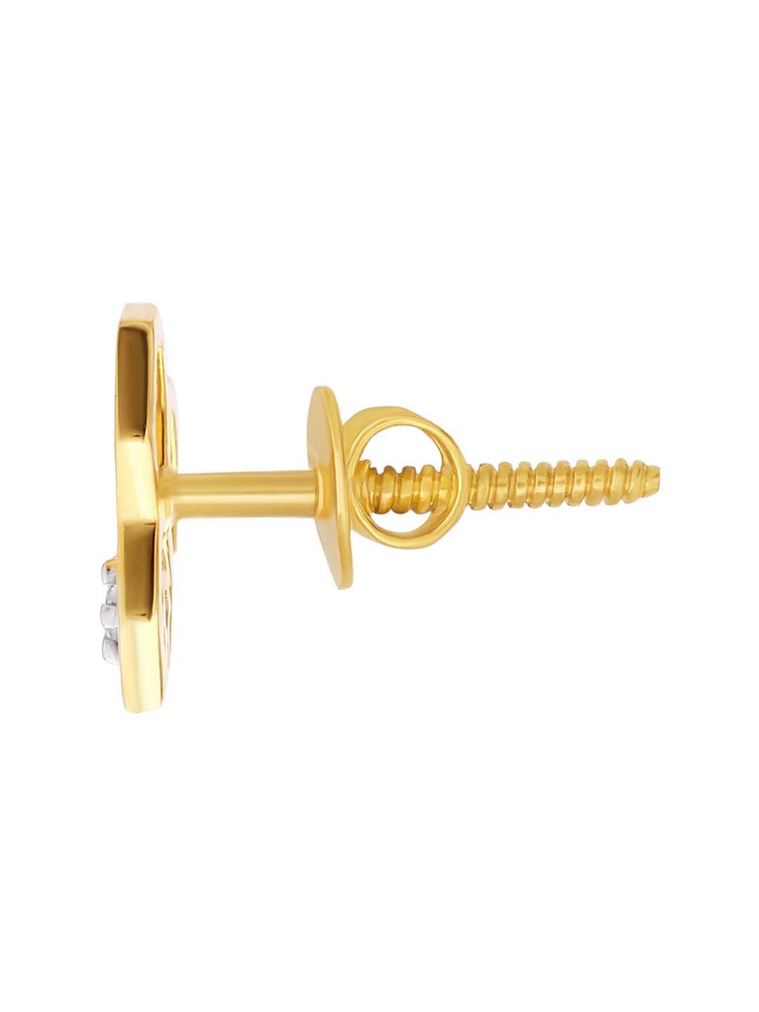 Waman Hari Pethe Jewellers 18k Gold & Diamond Earrings for Women