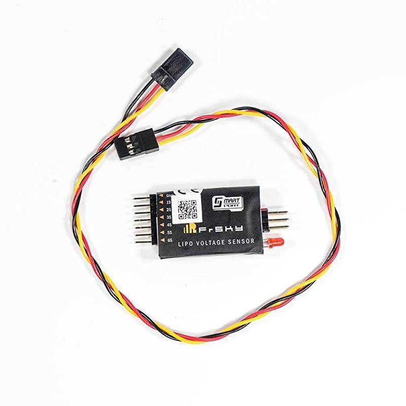 FLVSS Lipo Voltage Sensor with White Screen Monitor Battery Voltage