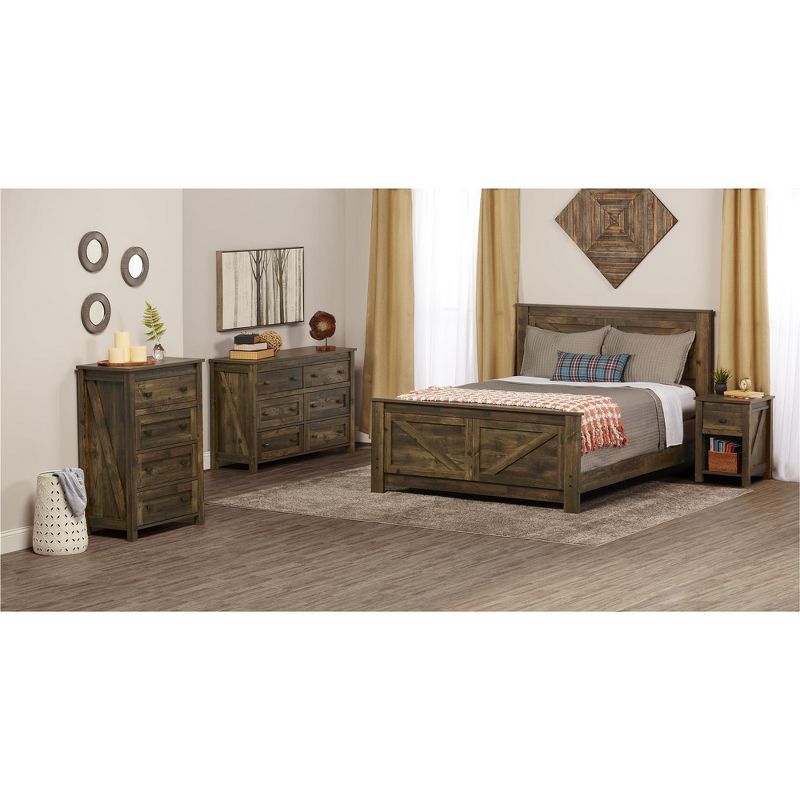 Brookside 4 Drawer Dresser Rustic - Room & Joy