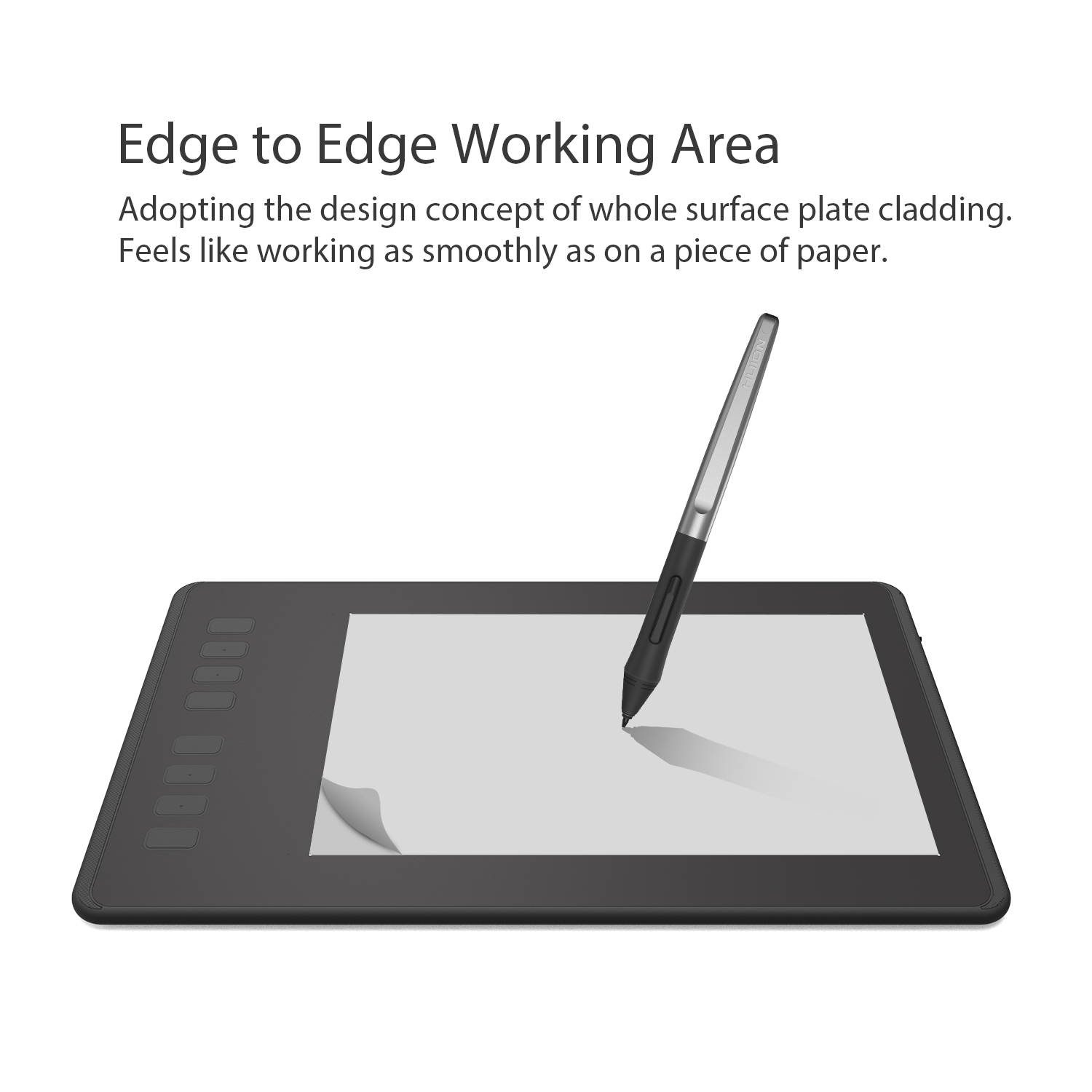 HUION Inspiroy H950P Android Supported Digital Graphics Drawing Tablet with Battery-Free Stylus 8192 Pressure Sensitivity Tilt 8 Express Keys for Art Animation Beginners