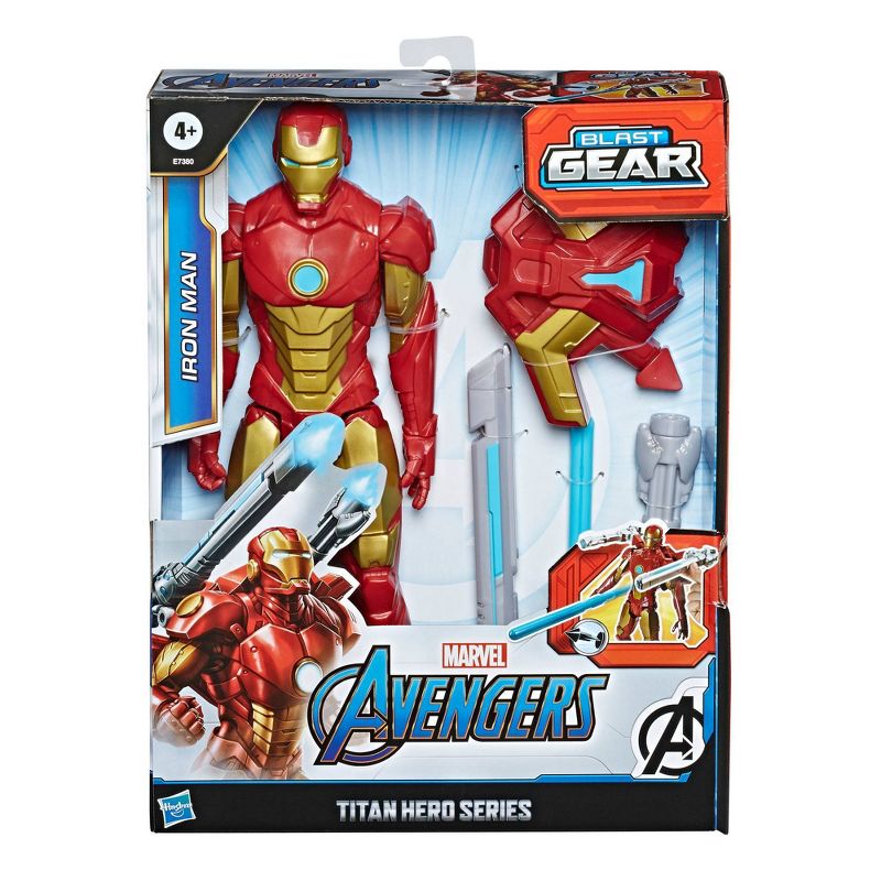 Marvel Avengers Titan Hero Series Blast Gear Iron Man 