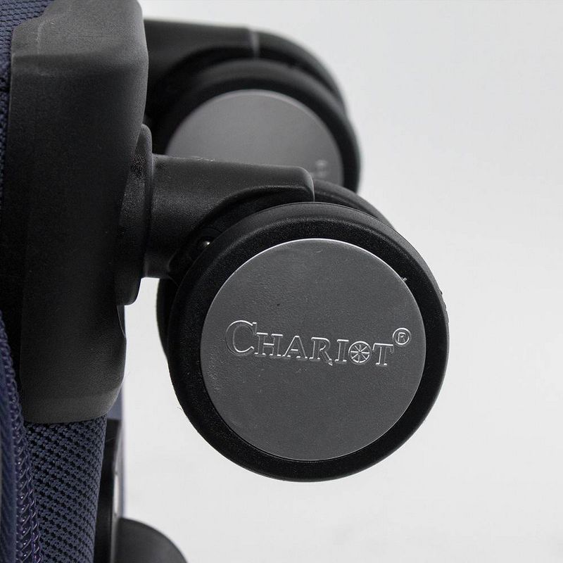 Chariot Travelware Madrid 3pc Luggage Set - Navy