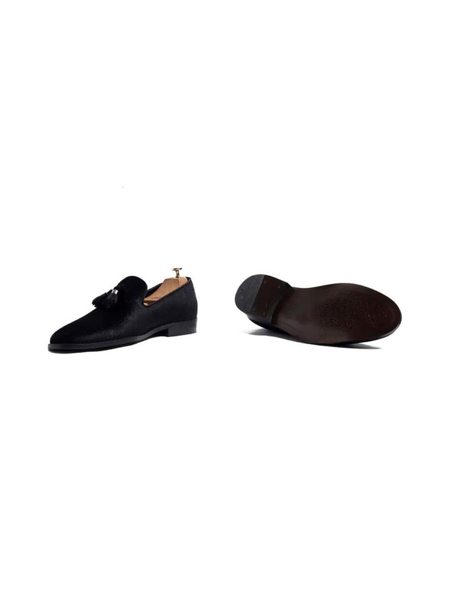 Griffin Men's Black Casual Mocassins