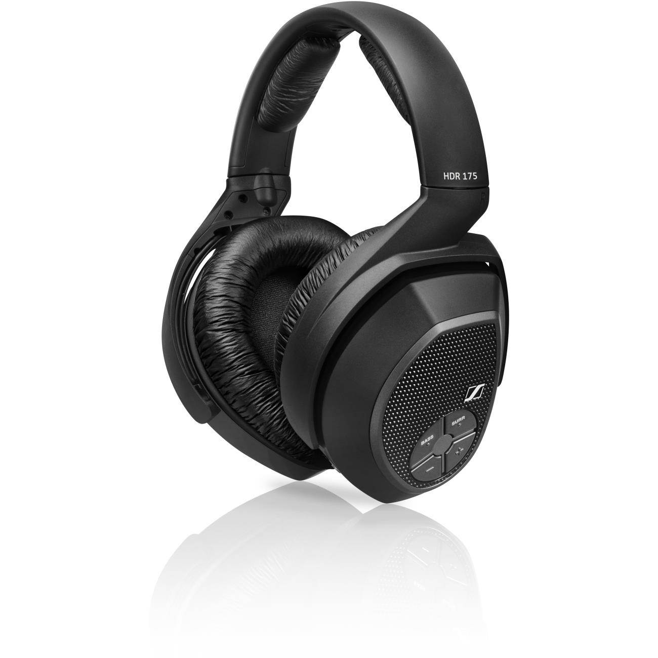 Sennheiser RS 175 Black HDR 175 Circumaural Headphone/Headset