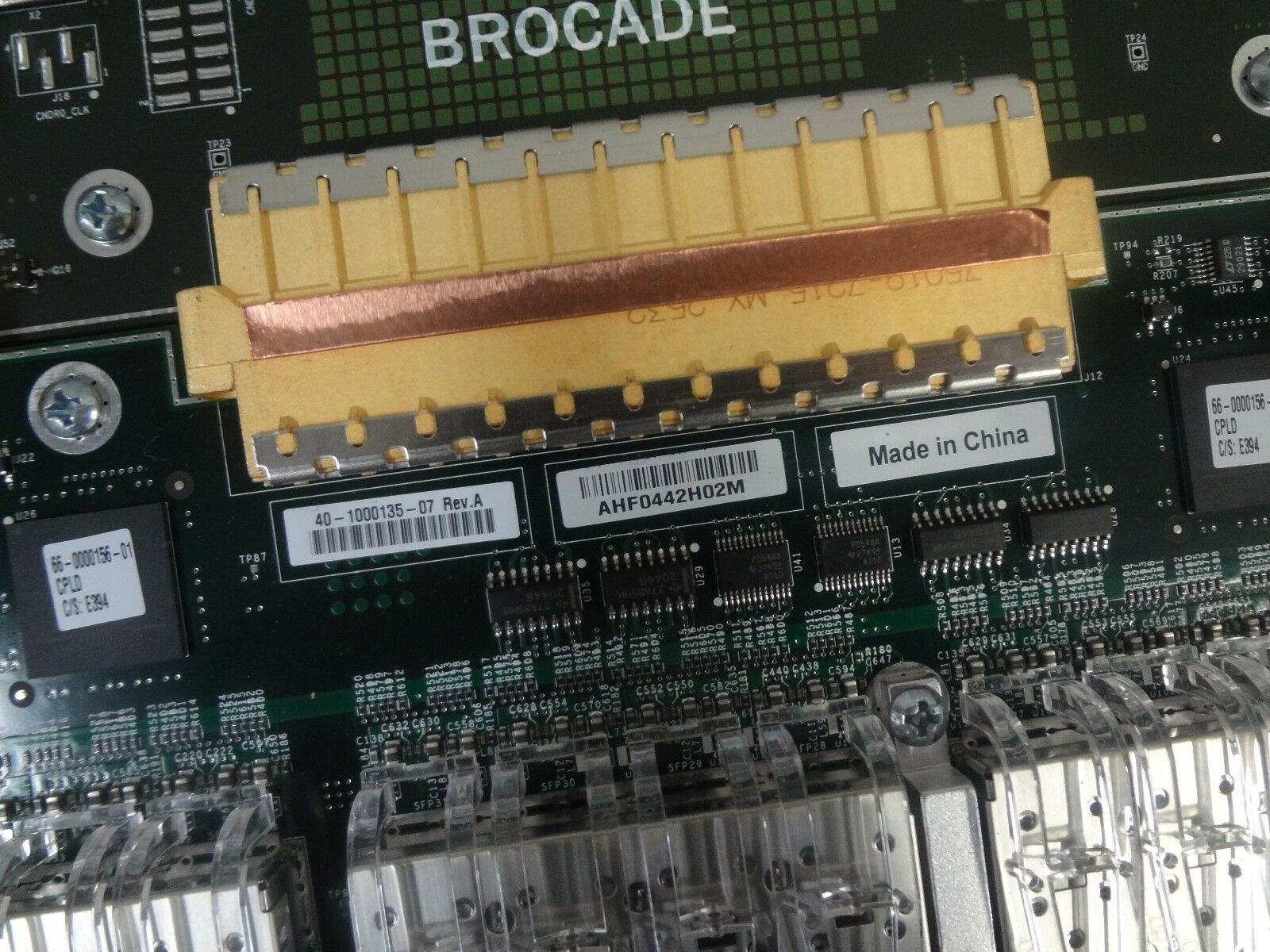 FC8-48 48-port 8GB Brocade blade with 48 8GB SFP's