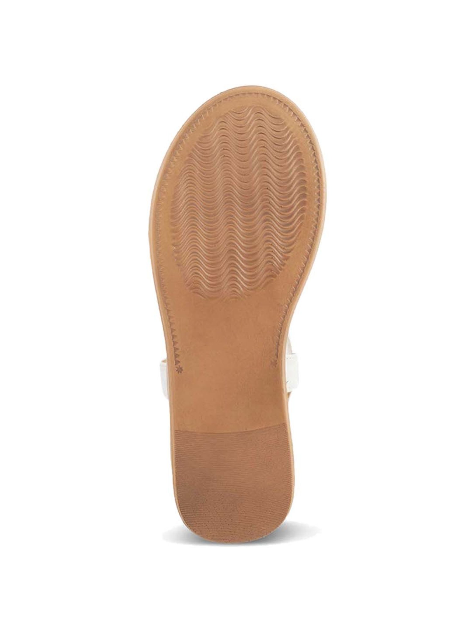 Tresmode Women's White Ankle Strap Wedges