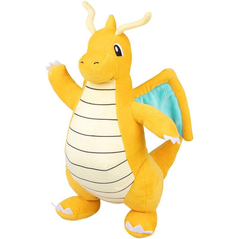 Jazwares Pokemon Dragonite Plush Stuffed Animal Toy 12"