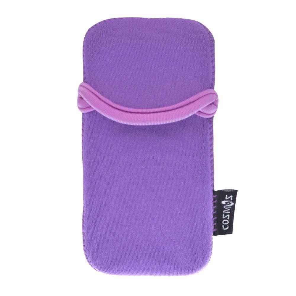 Cosmos &reg; Purple Neoprene Carrying Protection Sleeve Bag Pouch Cover for Microsoft Arc Touch Mouse