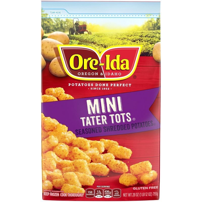 Ore-Ida Mini Frozen Tater Tots - 28oz