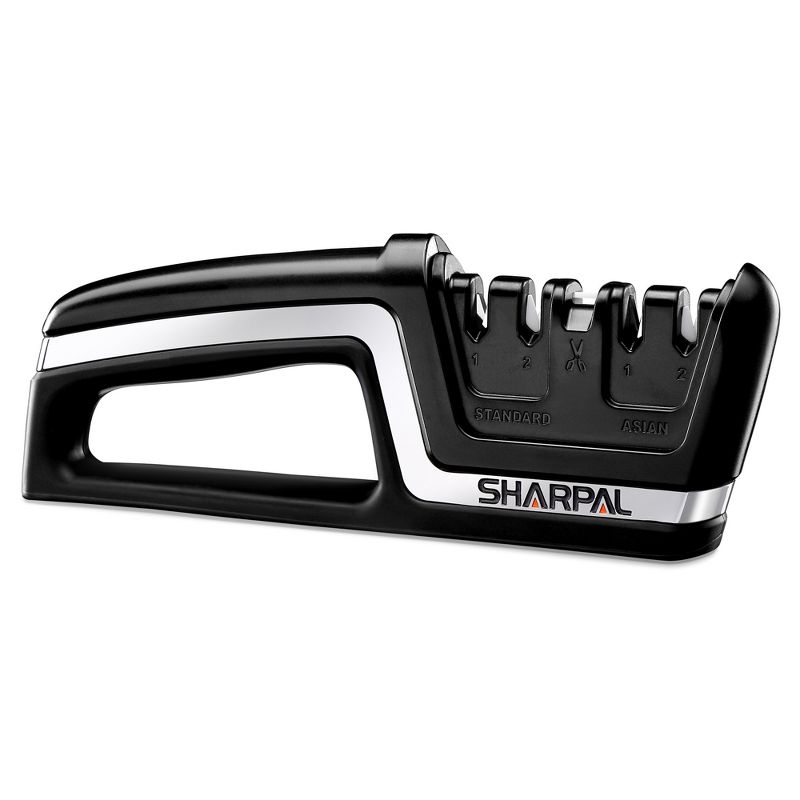 SHARPAL Professional 5-In-1 Knife and Scissors Sharpener Black