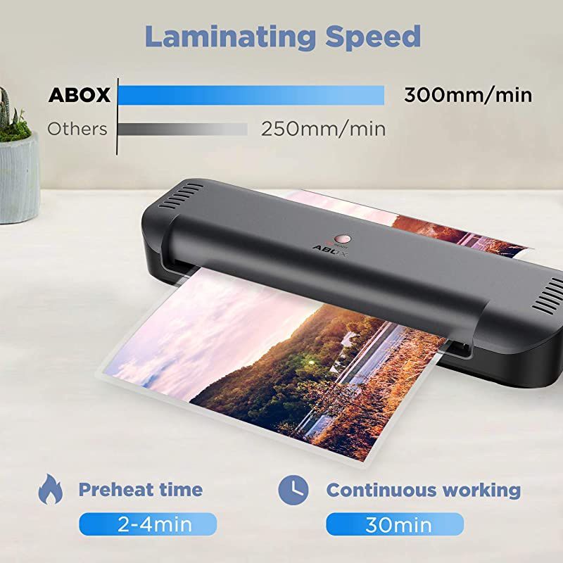 Laminator Machine Pixseal ? A4 Thermal Laminating Machine with Feeding Tray Trimmer Corner Rounder 21 Laminating Pouches