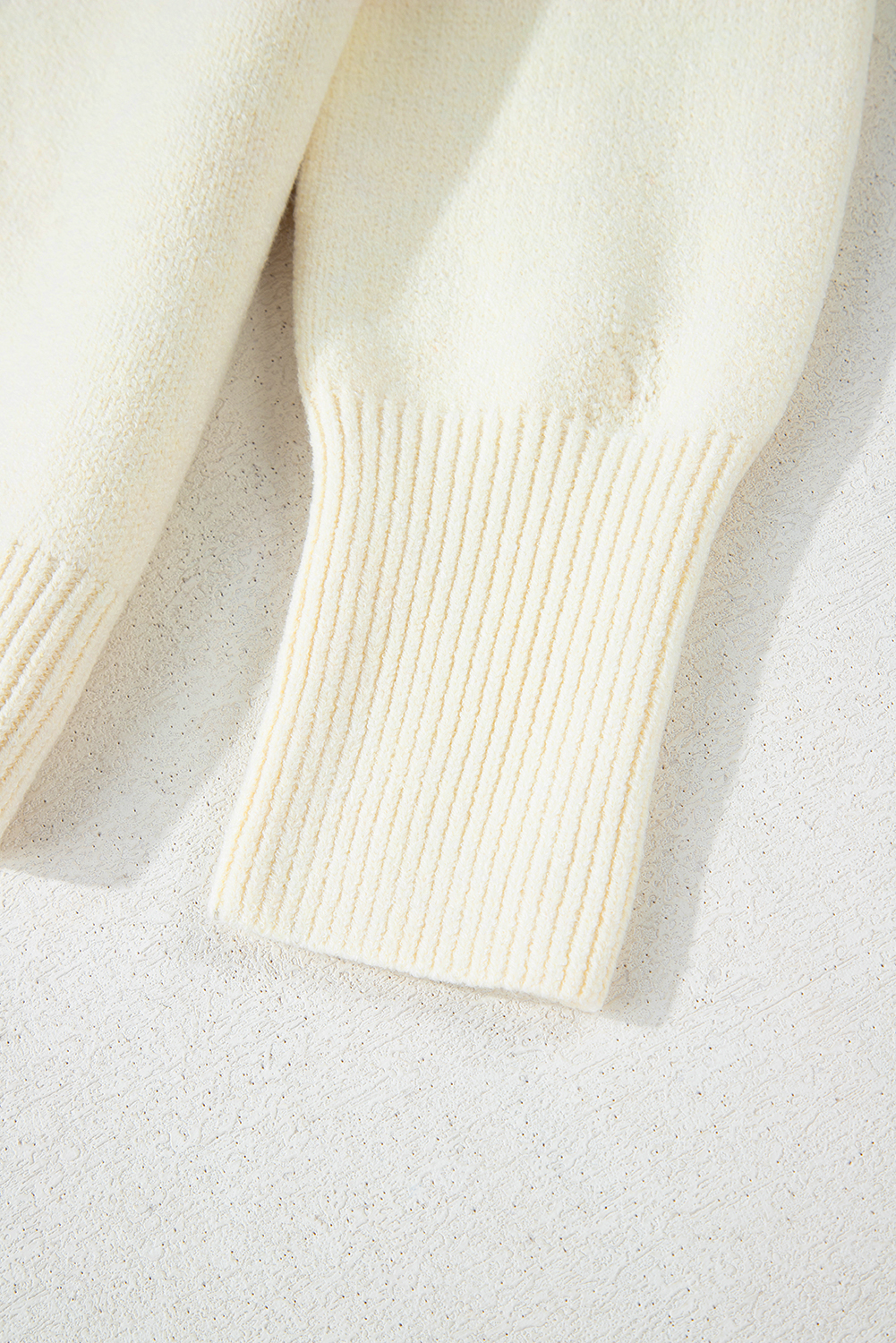 Black Plaid Casual Contrast Trim Knit Cardigan