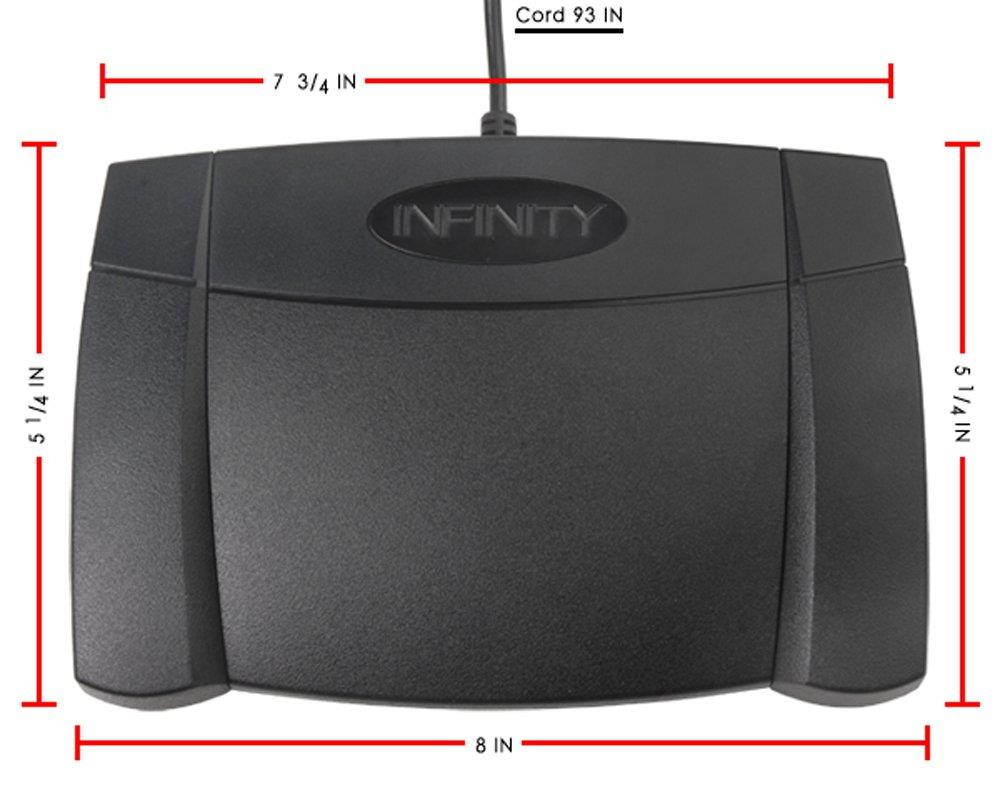 ECS FS-85USB USB Foot Pedal for use with Sony Digital Voice Editor