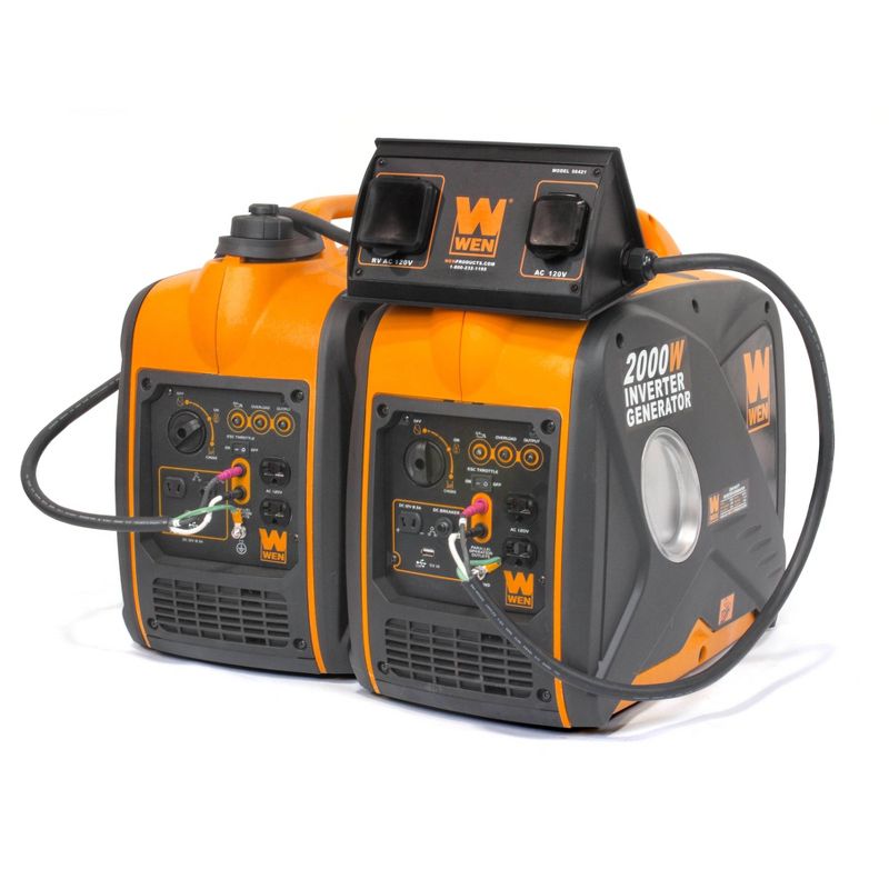 WEN 56421 30-Amp 3600-Watt Parallel Connection Kit for Inverter Generators
