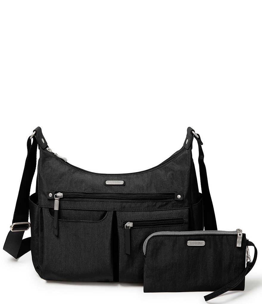 Baggallini Anywhere Large Hobo Bag with RFID Wristlet