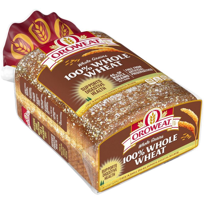 Oroweat 100% Whole Wheat Bread - 24oz