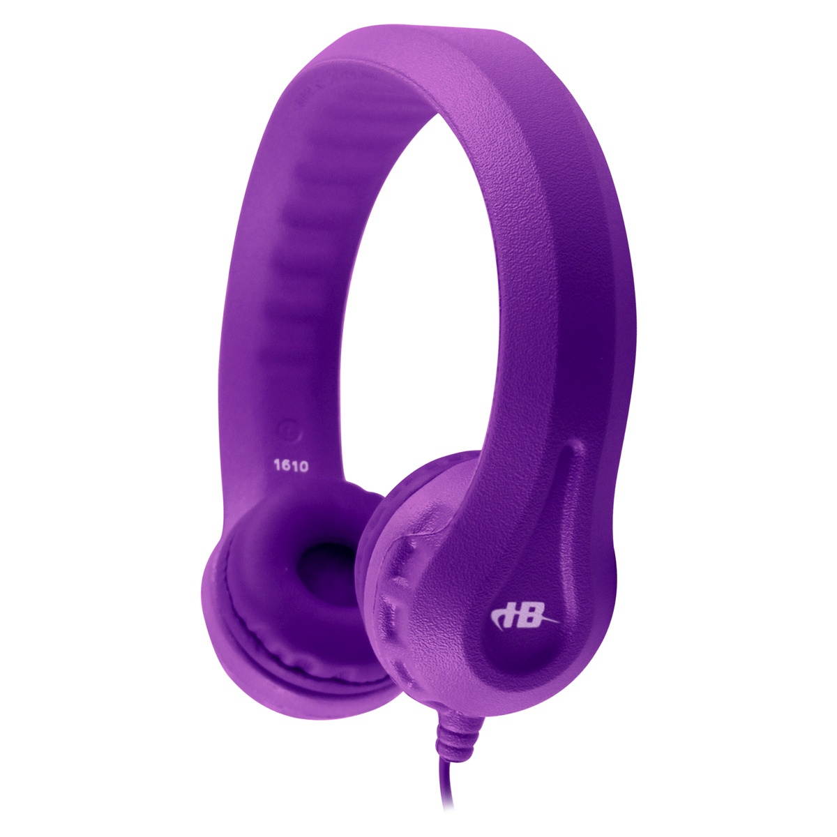 HamiltonBuhl Flex-Phones, Foam Headphones, Purple
