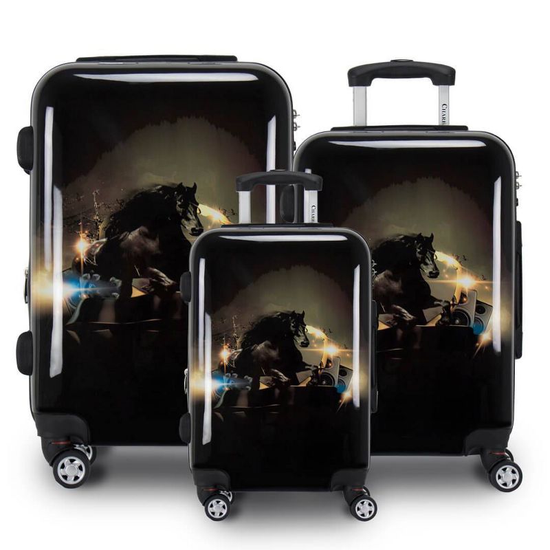 Chariot Travelware CHH-52 Stallion 3pc Luggage Set