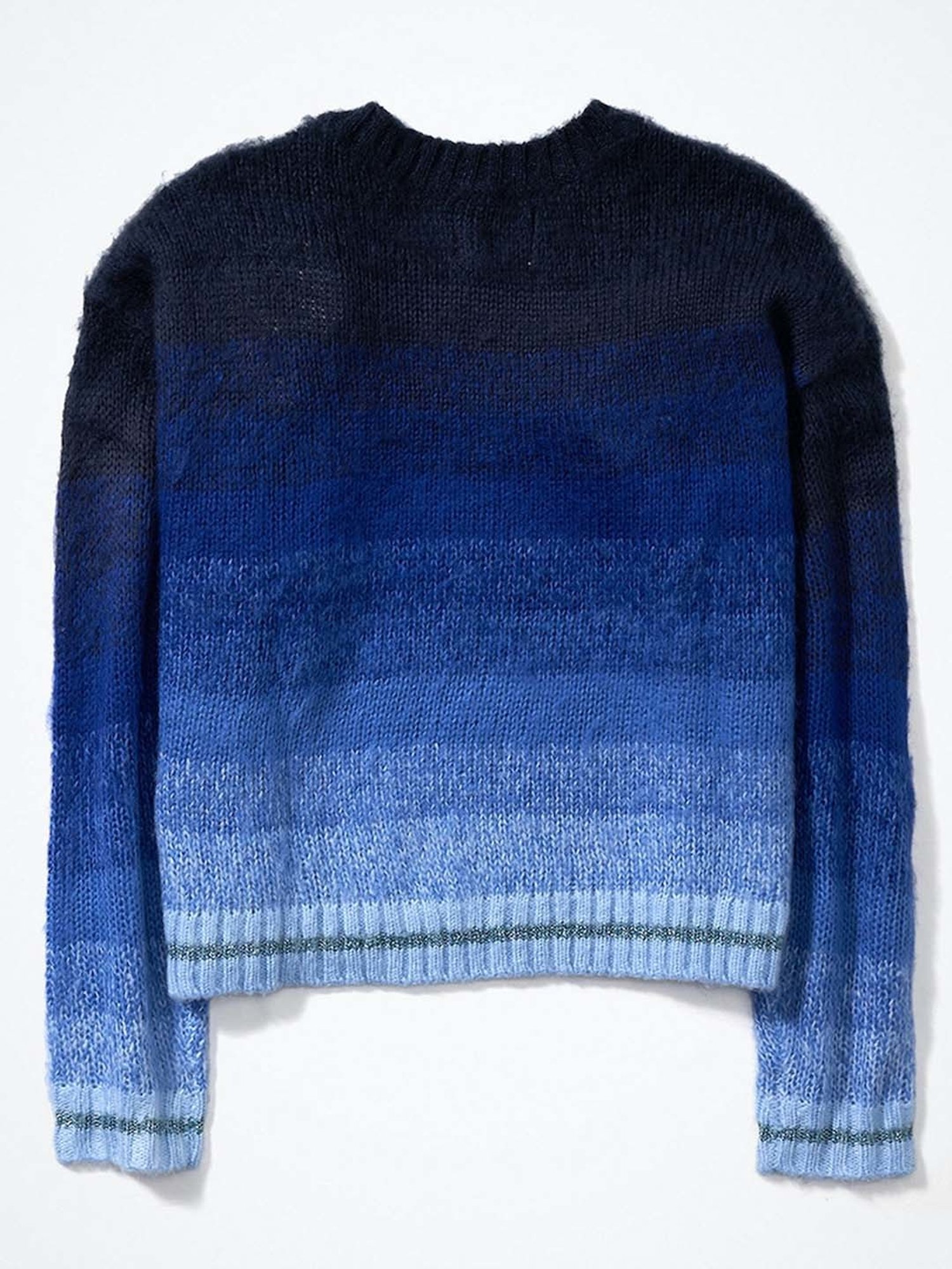 American Eagle Outfitters Blue Striped Sweaters